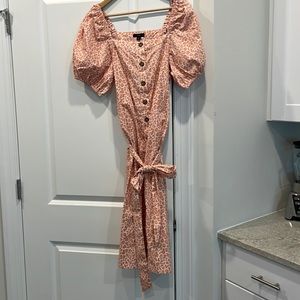 New j.Crew soft pink animal print